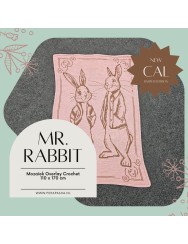 Mr. Rabbit Easter blanket Brown/Pink (pre-order)