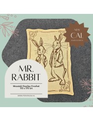 Mr. Rabbit Easter blanket Brown/Yellow (pre-order)