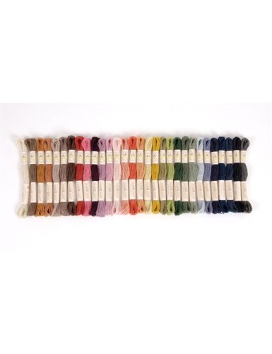 Dmc Eco Vita embroidery thread collector box with 30 colors