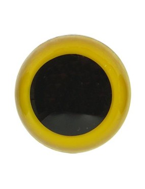 Durable Safety Eyes 10 mm Yellow (5 pairs)