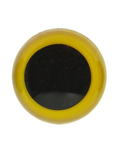 Durable Safety Eyes 10 mm Yellow (5 pairs)