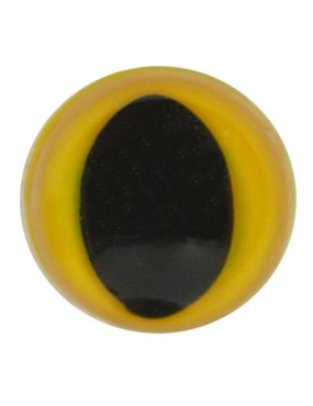 Durable Safety Eyes Cat Eyes 12 mm Yellow (5 pairs)