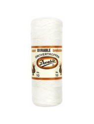 Durable Knit Cotton No 10 White