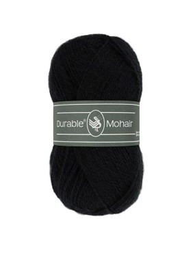 Durable Mohair Black (325)