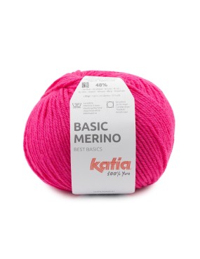 Katia Basic Merino Neon Rose (098)