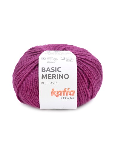 Katia Basic Merino Magenta (102)