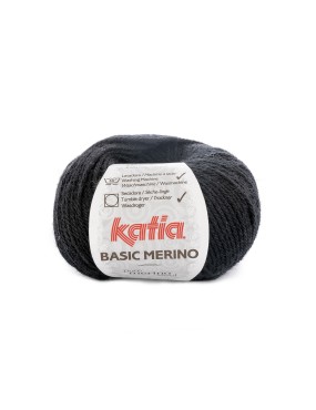 Katia Basic Merino Zwart (002)