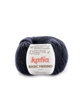 Katia Basic Merino Marine (005)