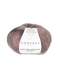 Katia Concept Cotton Merino Tones Rosee (302)