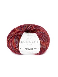 Katia Concept Cotton Merino Tones Bordeaux (303)