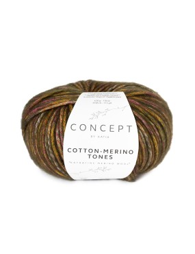 Katia Concept Cotton Merino Tones Green (306)