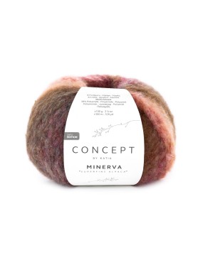 Katia Concept Minerva Superfine Alpaca Candy (101)