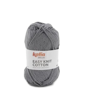 Katia Easy Knit Cotton Grey  (10)