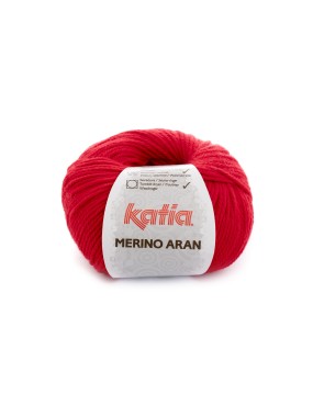 Katia Merino Aran Hot Red (4)