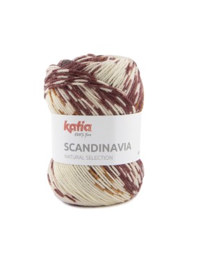 Katia Scandinavia Bordeaux Zwart (354)