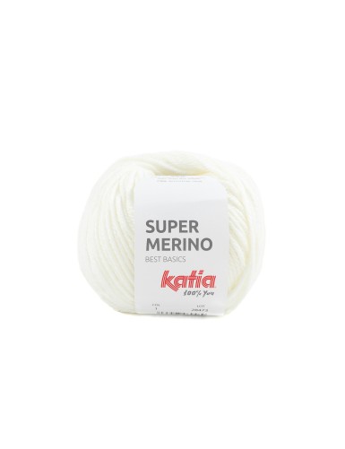 Katia Super Merino White (001)