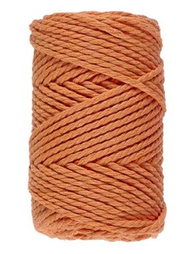 Lammy Yarns Macrame 8 (3mm) Orange Juice (041)