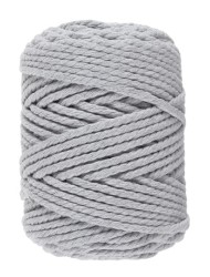 Lammy Yarns Macrame 10 (5mm) Gray (003)