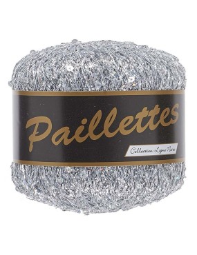 Lammy Yarns Paillettes Silver (401)