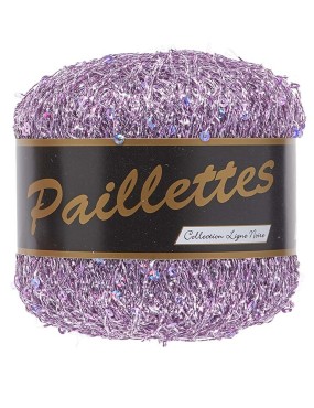 Lammy Yarns Paillettes Pale Pink (408)