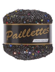 Lammy Yarns Paillettes Black (412)