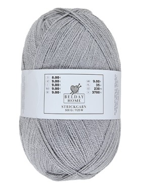 Schnellstrickgarn Grijs 038 (500 gram)