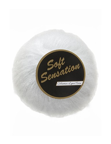 Lammy Yarns Soft Sensation Lurex White (601)