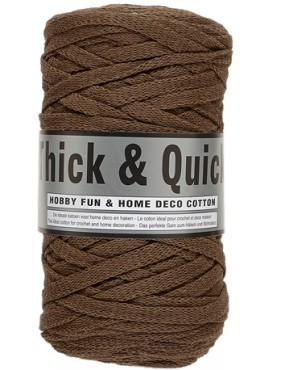 Lammy Yarns Thick and Quick Brown