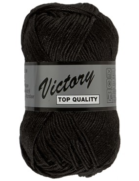 Lammy Yarns Victory Black (001)