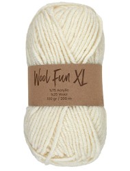 Lammy Yarns Wool Fun XL Cream (001)