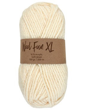 Lammy Yarns Wool Fun XL Nature (002)