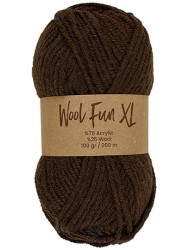 Lammy Yarns Wool Fun XL Dark Choco (007)