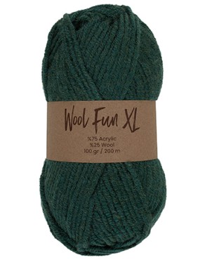 Lammy Yarns Wool Fun XL Cedre Green (010)