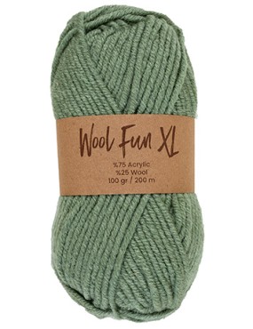 Lammy Yarns Wool Fun XL Sage Green (011)