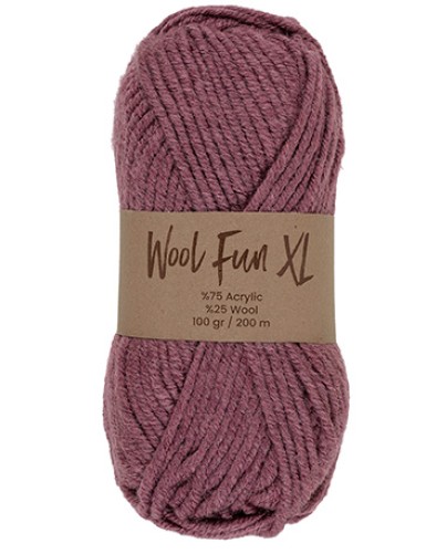 Lammy Yarns Wool Fun XL Purple (015)