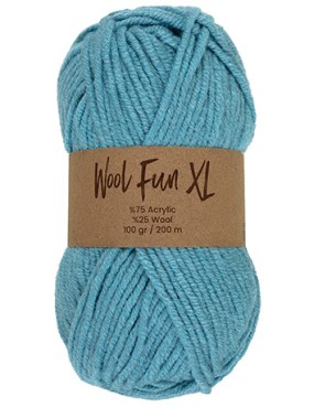 Lammy Yarns Wool Fun XL Turquoise (018)