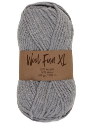 Lammy Yarns Wool Fun XL Grey (022)