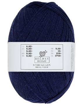 Schnellstrickgarn Navy (500 gram)