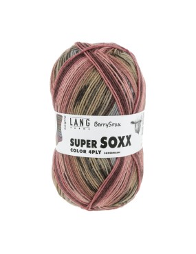 Lang Yarns Super Soxx Color 4 Ply Berrysoxx Cloudberry (0472)