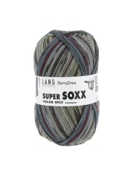 Lang Yarns Super Soxx Color 4 Ply Berrysoxx Elderberry (0474)