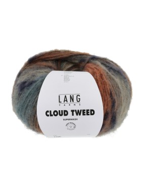 Lang Yarns Cloud Tweed Orange Punch (0004)