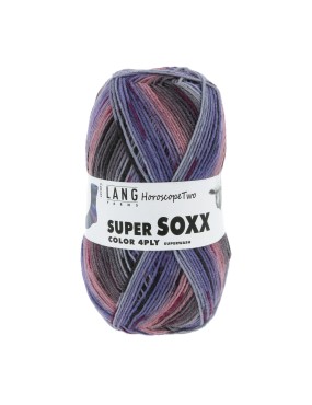 Lang Yarns Super Soxx Color 4 Ply HoroscopeTwo Cancer (0438)