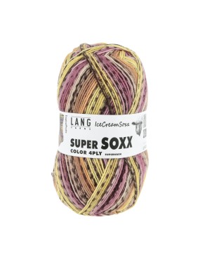 Lang Yarns Super Soxx 4 Ply Icecreamsoxx Tropical Fruits (0478)