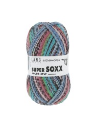 Lang Yarns Super Soxx 4 Ply Icecreamsoxx Rainbow Sherbert (0479)