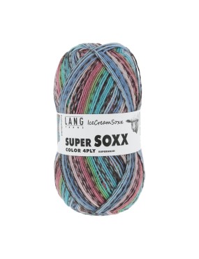 Lang Yarns Super Soxx 4 Ply Icecreamsoxx Rainbow Sherbert (0479)