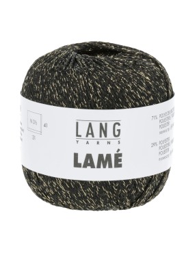 Lang Yarns Lame Black Gold (0004)