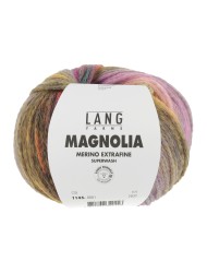 Lang Yarns Magnolia Superwash Merino Extrafine Rainbow (0001)