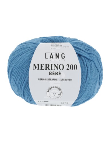 Lang Yarns Merino 200 Bebe Blue (71.0306)