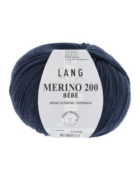 Lang Yarns Merino 200 Bebe Marine (71.0325)