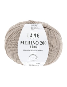 Lang Yarns Merino 200 Bebe Taupe (71.0326)